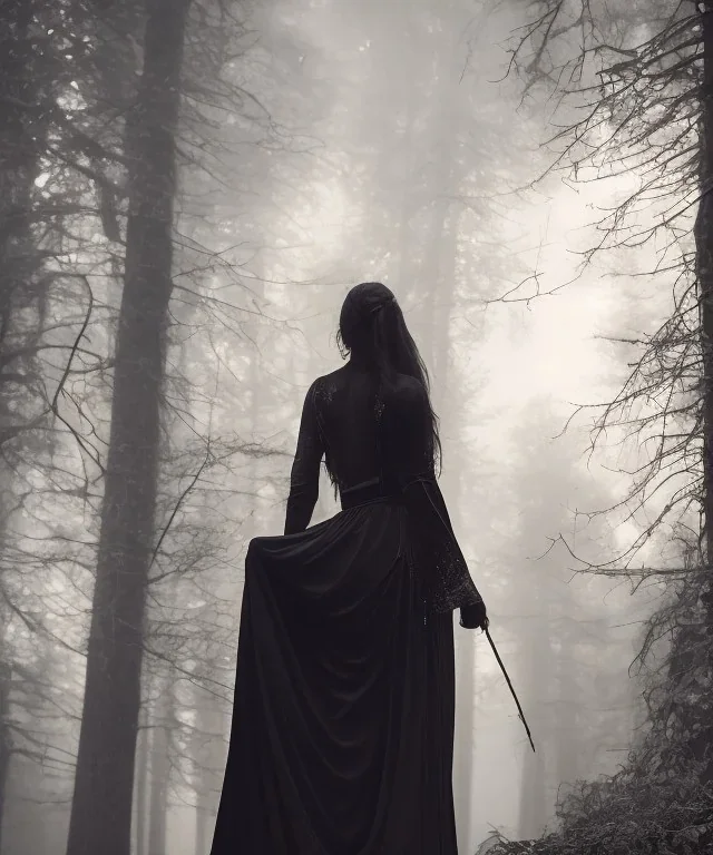 photographic quality, moon light, mystical, witches, pagan, goth, monolith, fires, woods, dark, misty, moody, dancing, flowing gowns, beautiful young, ultra detail,