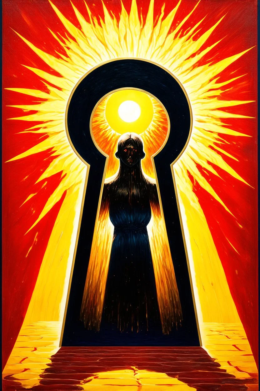 The keyhole that unlocks the sun; Lowbrow Surrealism