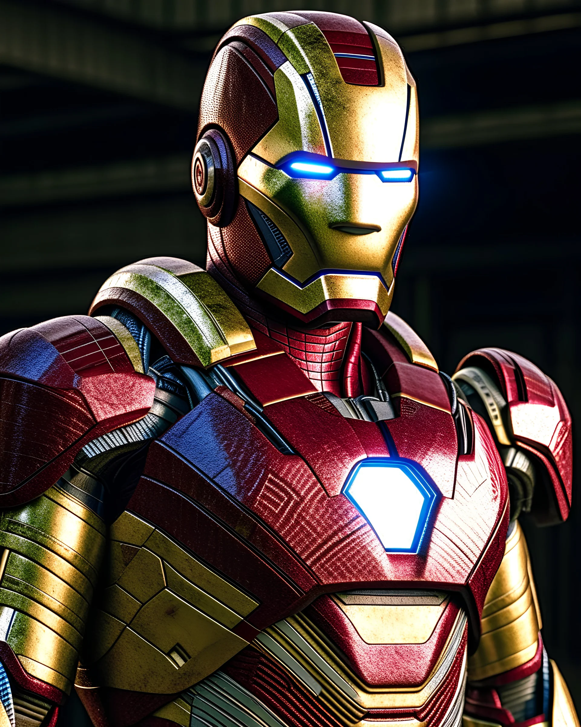 kenu reeves as iron man, 8k