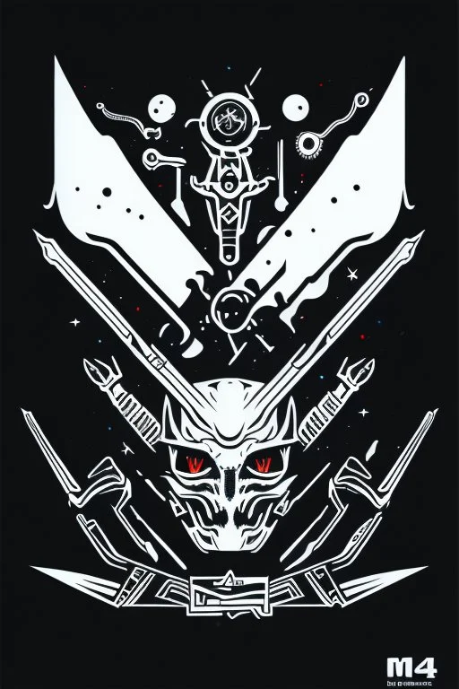 single hand in devil rock position, sticker logo vector art on white background, 4k