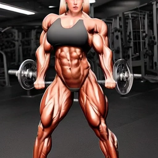 Most muscular woman in the world