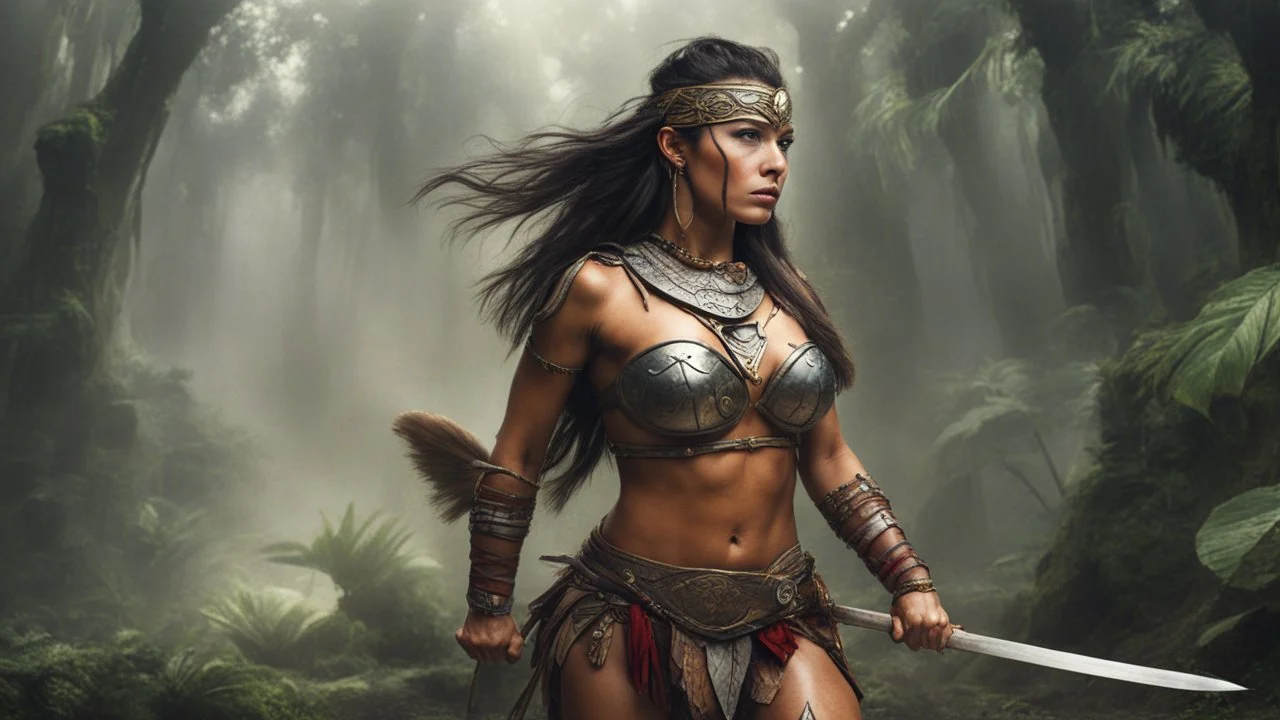 Amazon Warrior Woman