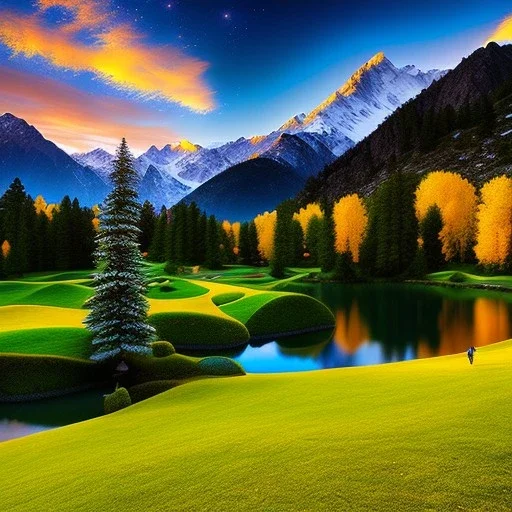 Fairy Meadows National Park, Pakistan,extremely detailed digital painting, high resolution,8k, realistic, beautiful, volumetric lighting, mystical colors ,perfectly centered image, perfect composition, rim light, beautiful lighting,masterpiece, stunning scene, raytracing, anatomically correct, in the style Van Gogh and robert e howard and Ken Kelley and Ohrai Noriyoshi and Simon Bisley and tomzj1.