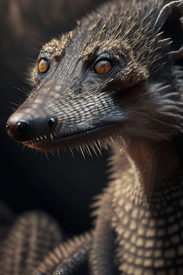 marten baboon lizard alligator civet ,cinematic, realistic, intricate details, photorealistic, octane render, 8k, artstation