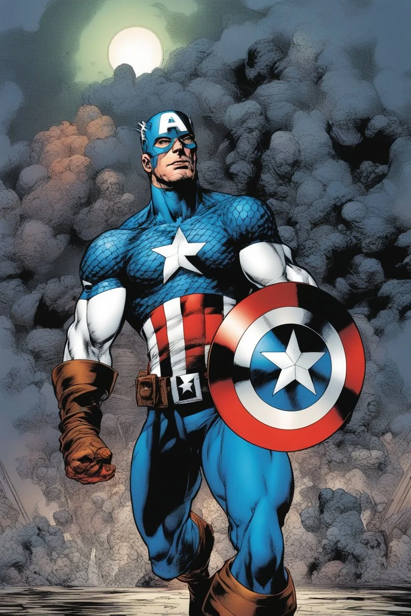 captain america by jim lee