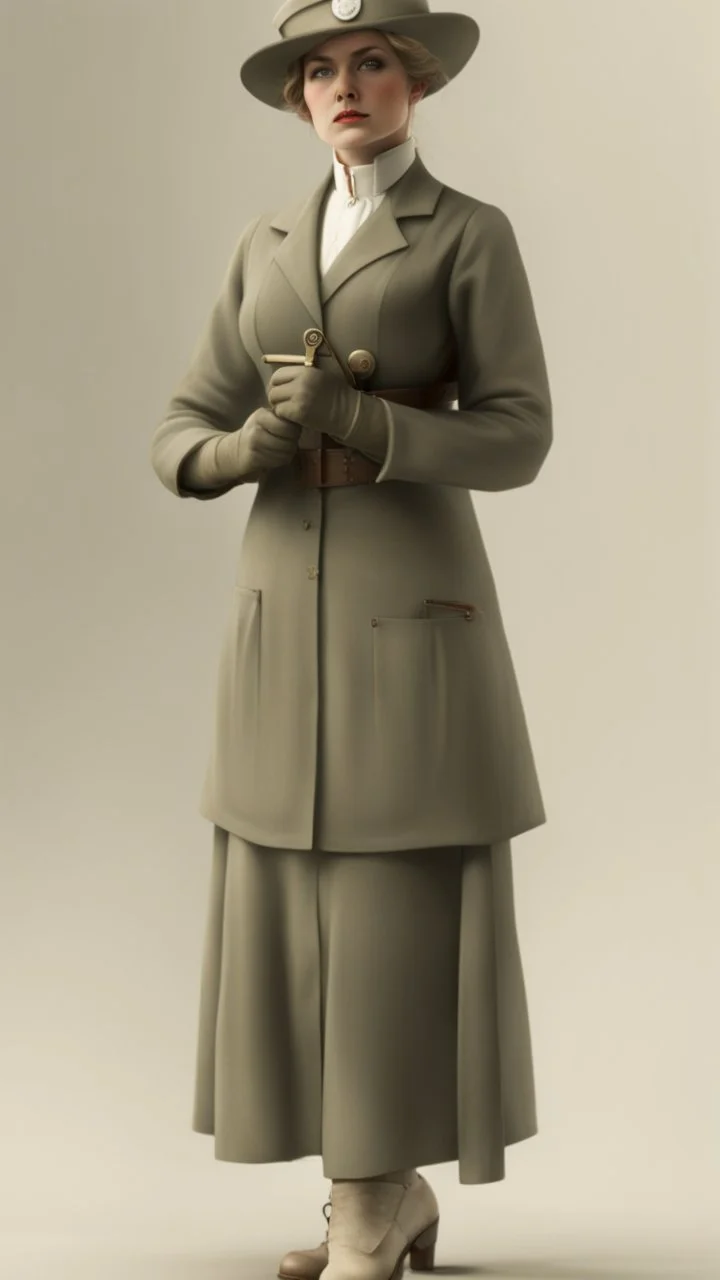 realistic bad ass 1900 adventure nurse