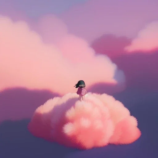 pixar style, volumetric pink sky environment and background, volumetric lighting, dramatic lighting, realistic painting of an strawberry and a beautiful woman eating marmelade, looking friendly, detailed digital painting, extreme dense and fine fur, anime, ornate, colour-washed colors, elegant, small minutiae, tiny features, particulars, centered, smooth, sharp focus, renderman gofur render, 8k, uhd, detailed eyes, realistic shaded volumetric lighting, caustics, backlight