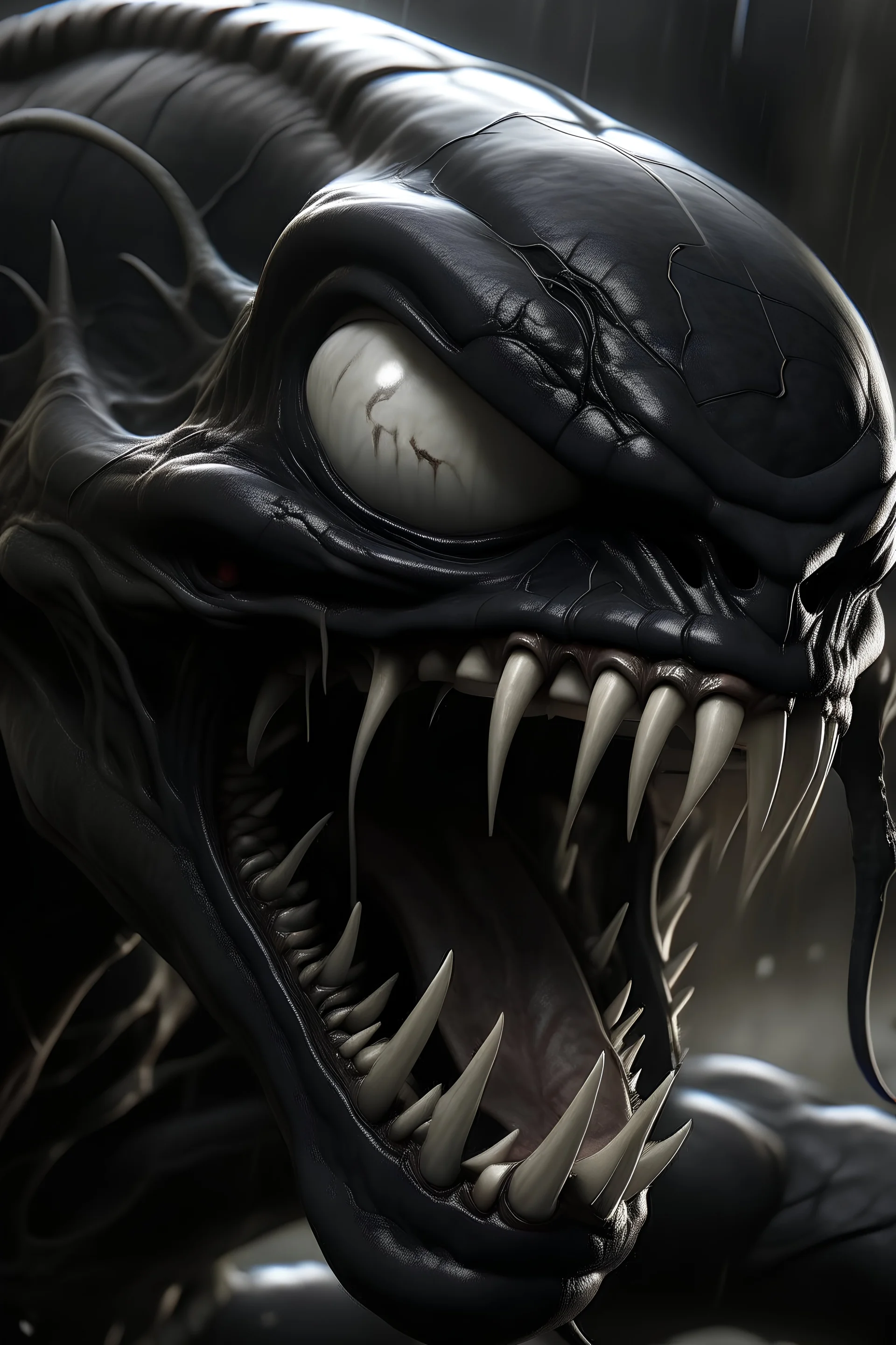 Venom biting someone’s head iff