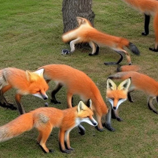 So many Foxes