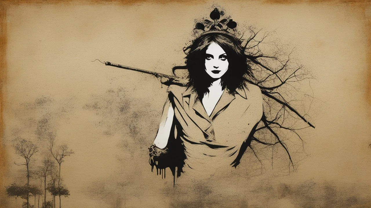 fashion girl samhain by banksy