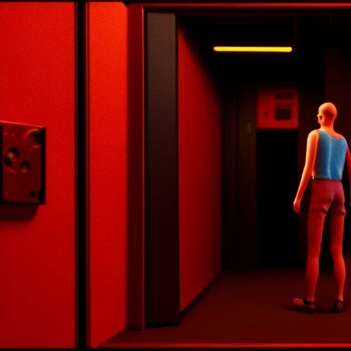 Gaspar noe miniature, 3d render, full body, hyper realistic, 8k quality, unreal engine 5