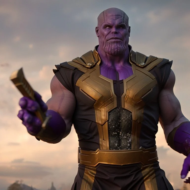 thanos in a costume two thousand years ago