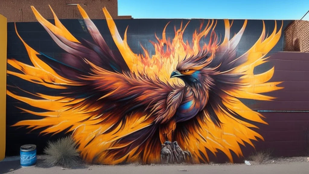 phoenix vitrail street art