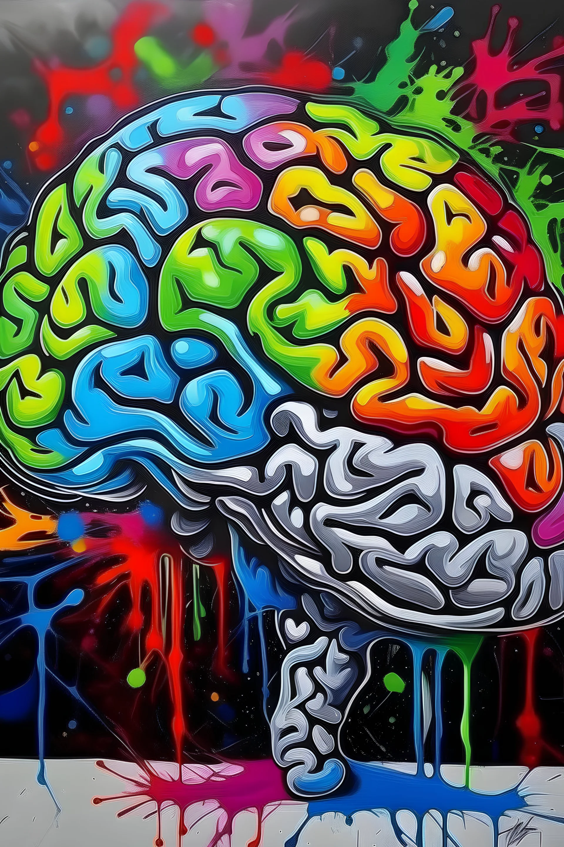 brain painting