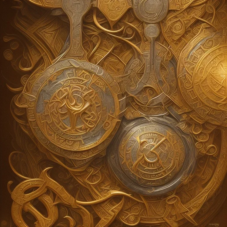 Book of Kells Chi Rho page, a highly detailed illustration, realistic render, 8 k, micro detail, intricate, elegant, centered, digital painting, Artstation, smooth, sharp focus, illustration, artgerm