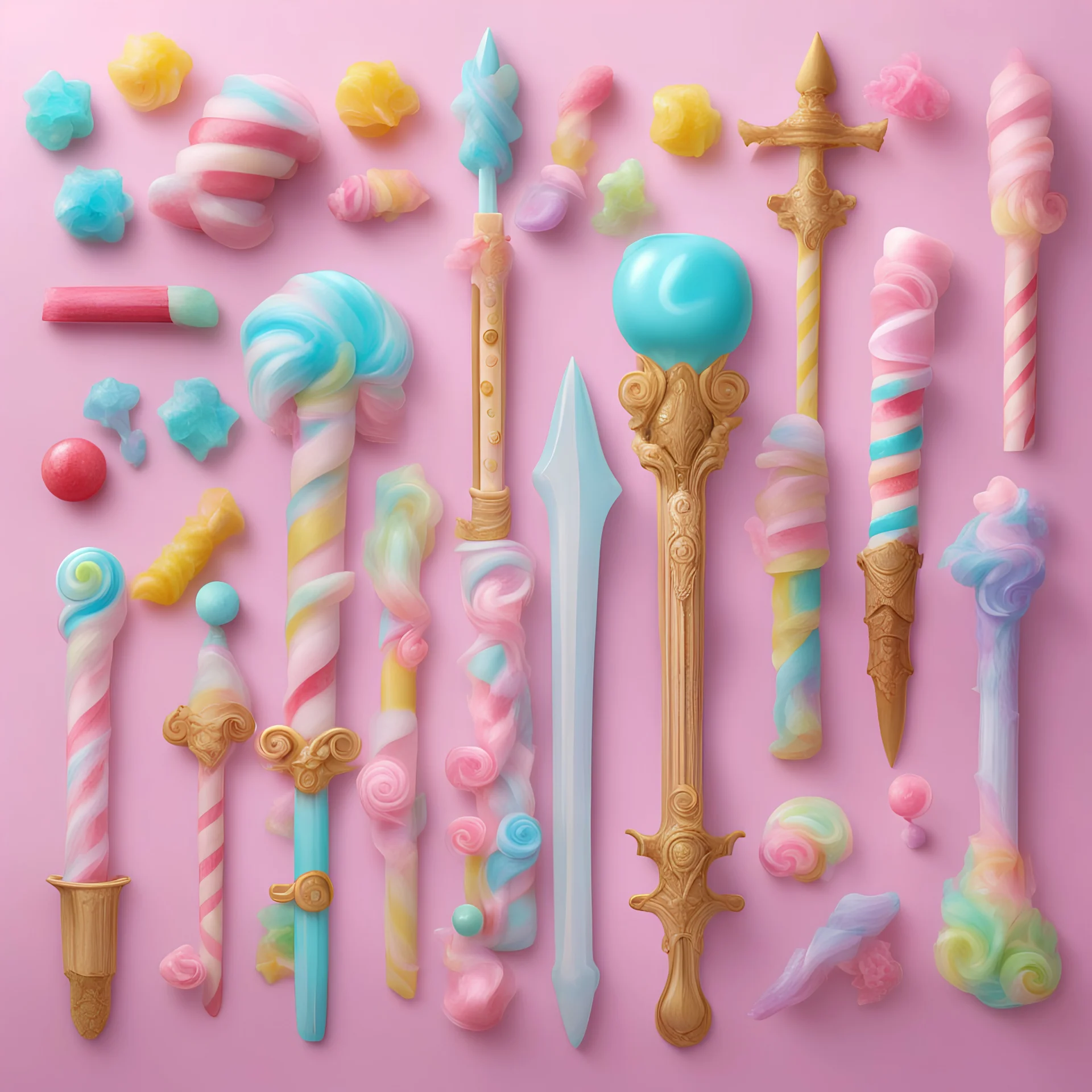 fairytale candy weapons