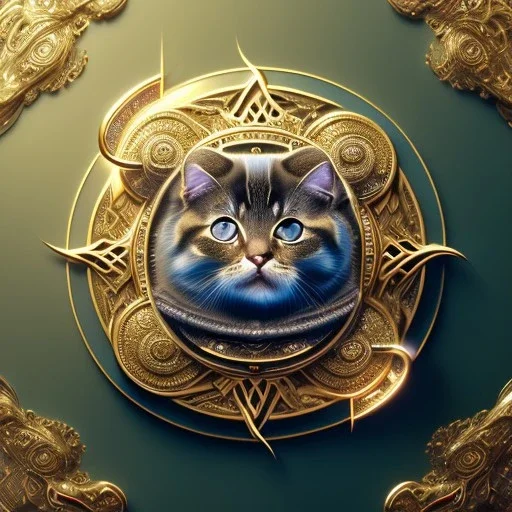 3d cute cats, beautiful rich, detailed yin and yang symbol, shiny, intricate, gorgeous, ultrafine detail, hyperrealism, trending , sharp focus, intricate details, highly detailed, glowing, glitter, complementary colours