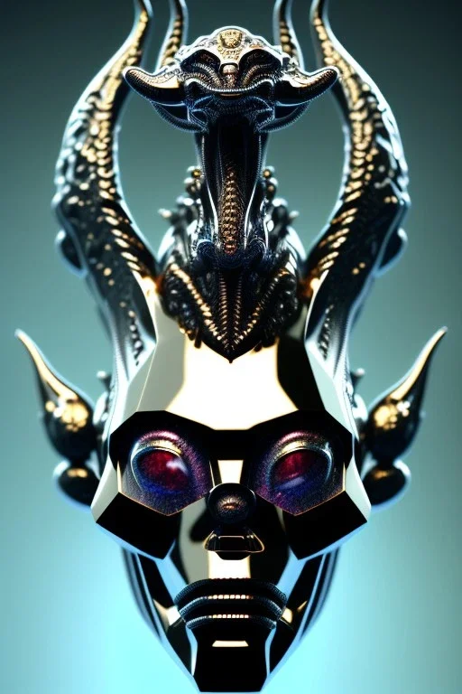 Silver alien, head, wicked, black eyes, blood, 8k, finely detailed, photo realistic, Anunnaki black male African Egyptian alien, cracks in the voodoo head, wicked,Asian turquoise eyes, crown, Elephant, 8k, finely detailed, photo realistic, tiger turquoise skull head gold dragon space alien sun skeleton gold gorilla silver crown silver eyes