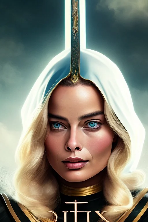 Margot Robbie as a nun.