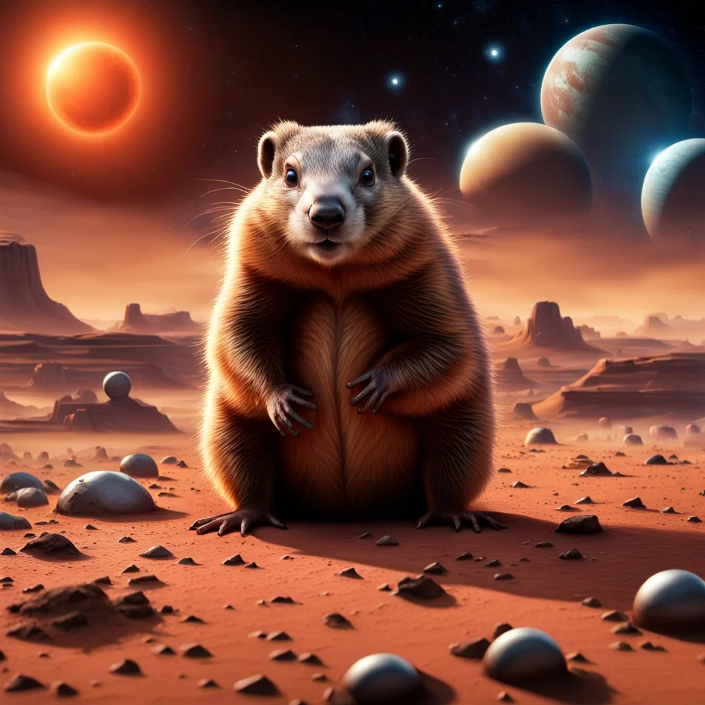 Ground Hog Day on a distant planet