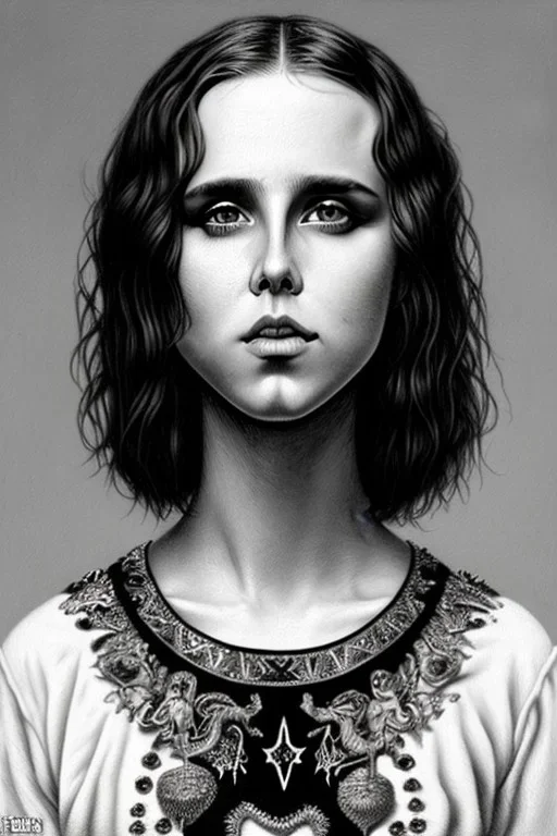 Danish Singer MØ face, Style John Kenn Mortensen,