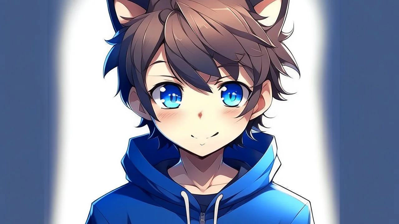 っ◔◡◔)っ | Anime cat boy, Vr anime, Anime cat