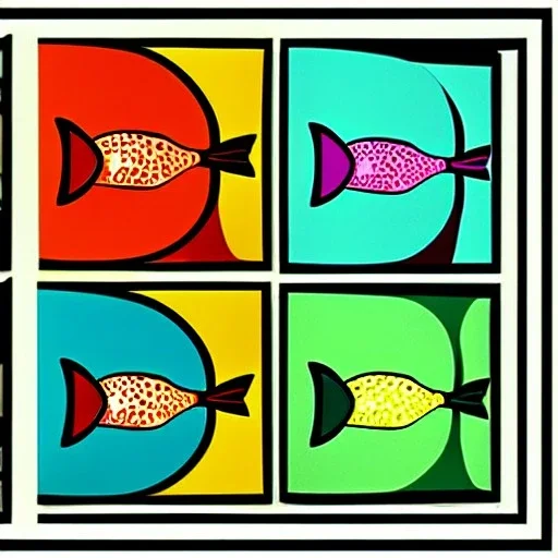 fish pop art