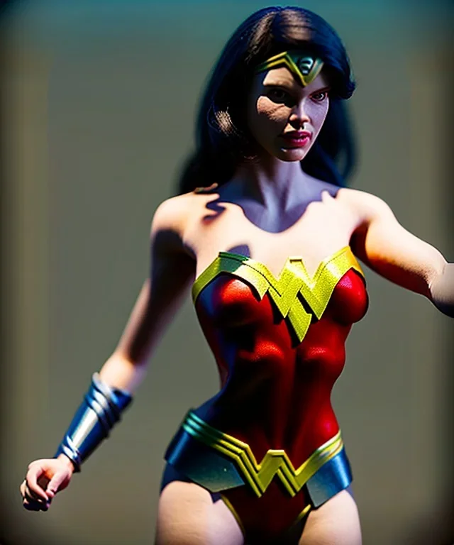 Baby wonder women, full body, bokeh