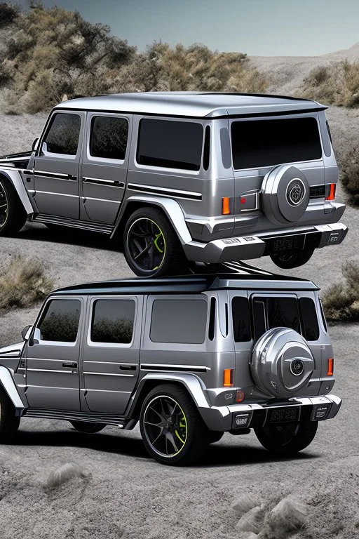 G-Class hyper sport fusion, Rear View, 4K, Ultra Realistic