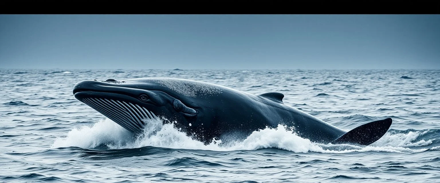 “static documentary photograph” → kills action behavior “no interactions between subjects” → prevents story hallucinations “single whale / isolated subject” → stops group chaos removing verbs like breaching violently / dramatic / epic helps a lot