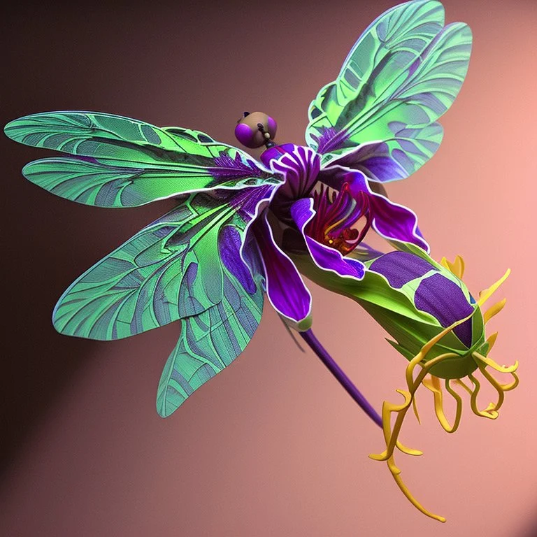 houdini render, highly sharpen detailed beautiful photography of flower, hybrid beautiful photography dragonfly hide in flower, electric, holographic sketch orchid,sharp focus, low contrast, dynamic lighting, elegant, harmony, beauty, masterpiece, by durero, by moebius, by josan gonzalez, lips, ultra lots of high detail, octane render, 8k