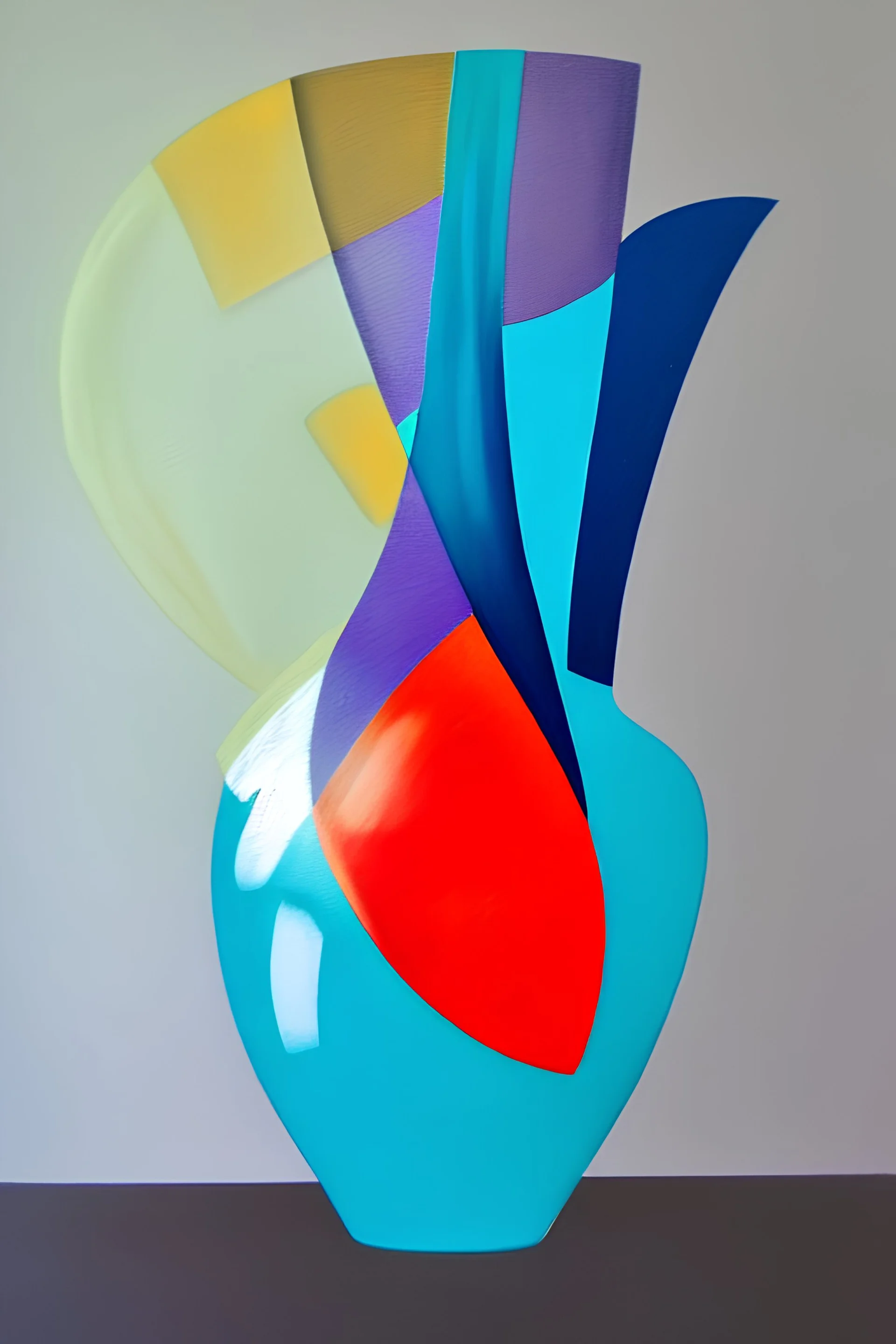 vase modern abstrat