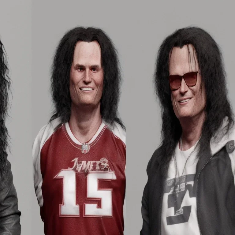 Tom Brady and LeBron James and Tommy Wiseau are friends