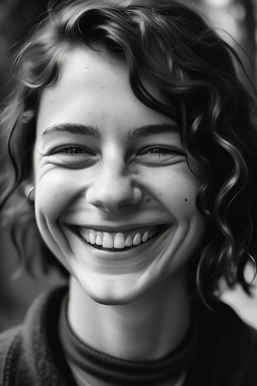 portrait of a person, a little smiling.