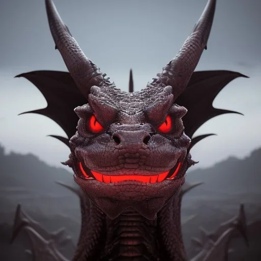 red dragon, dragon portrait, portrair, dragon head, dragon face, big eyes, dragon with snake eyes, fangs, dragon with horns, 8k resolution, high-quality, fine-detail, fantasy, incredibly detailed, ultra high resolution, 8k, complex 3d render, cinema 4d