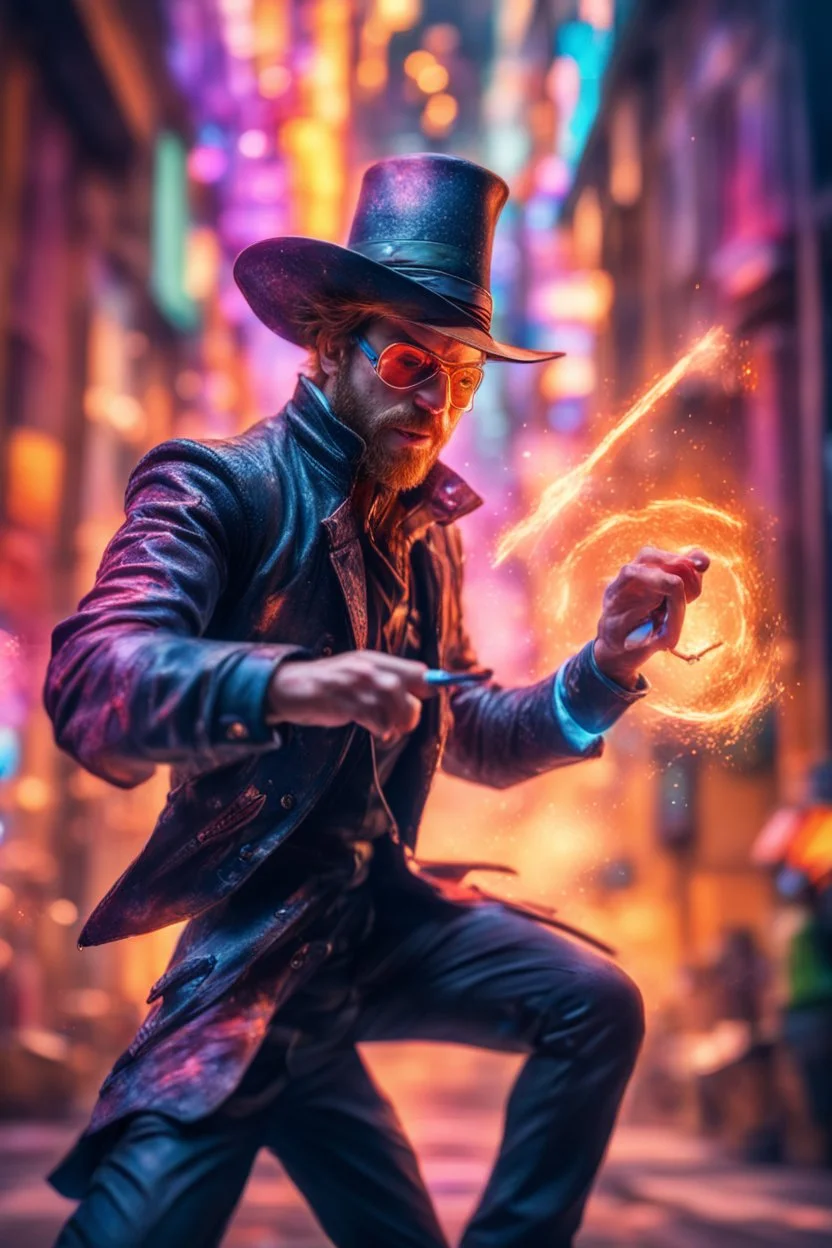 pen outline portrait of rad mad starlord magician smashing juggler thief master by neon wall , prize winning oil painting,bokeh like f/0.8, tilt-shift lens 8k, high detail, smooth render, down-light, unreal engine