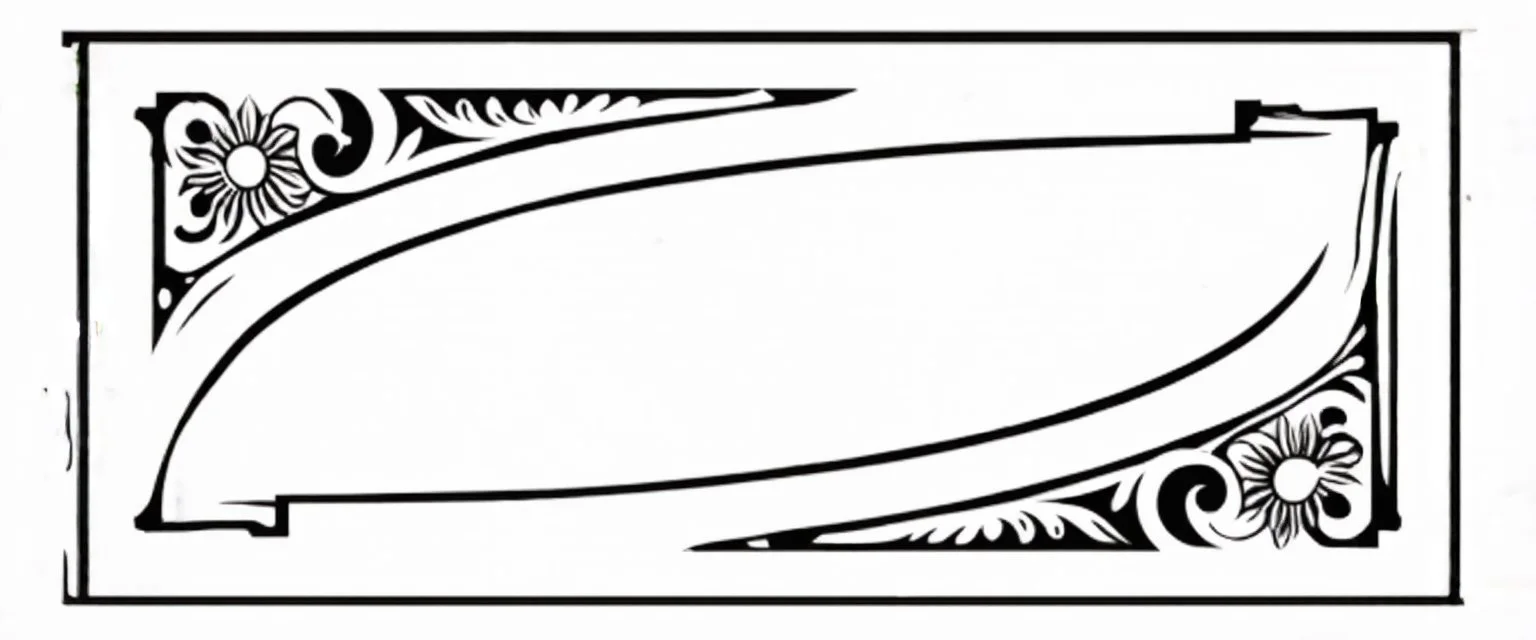 decorative corner elements(top left and bottom right) inspired by steam locomotive railroad and engraved stamps. antique printing