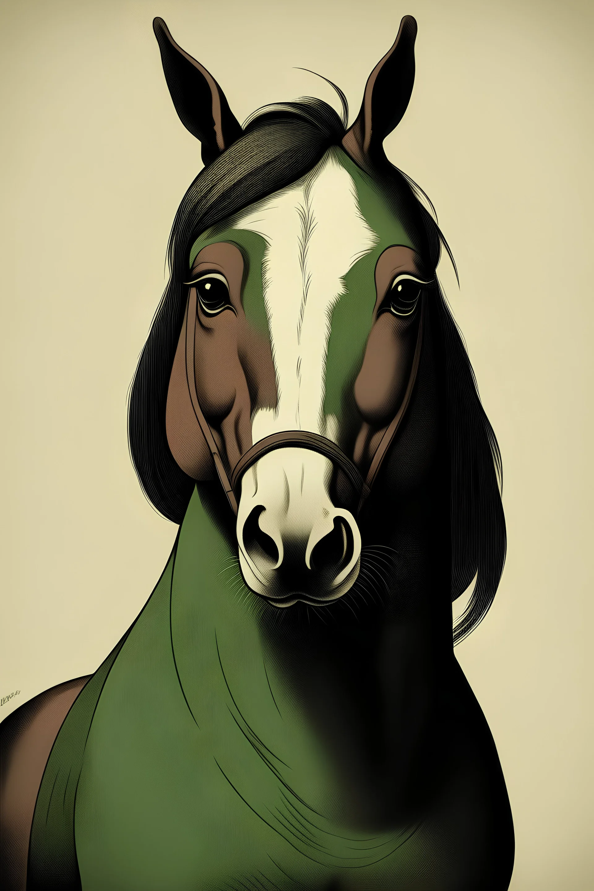 peter, the horse is here