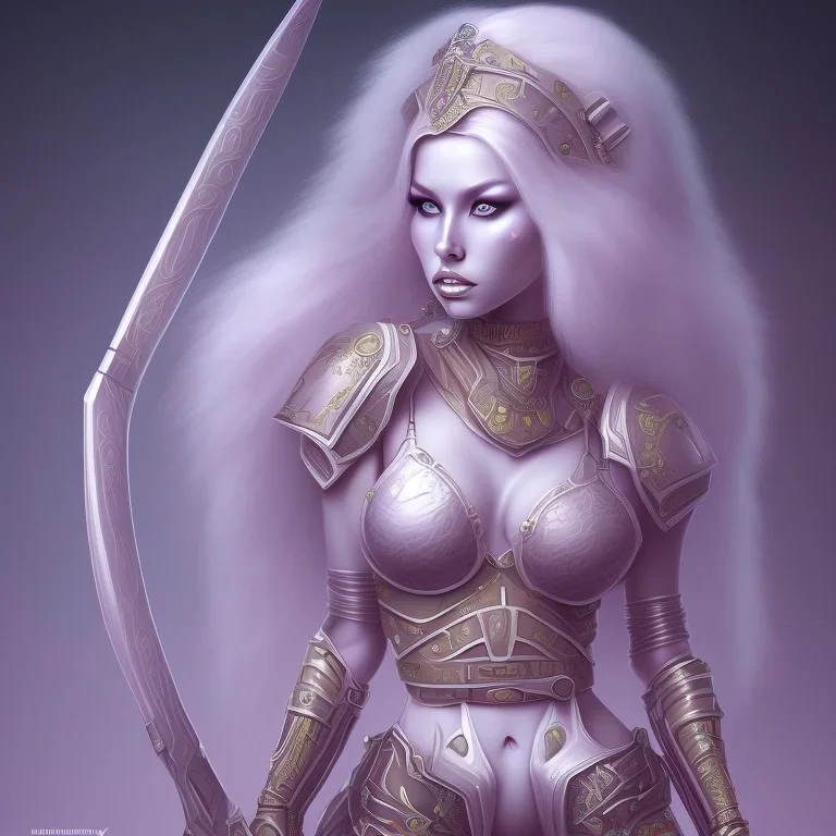 Sexy alien princess warrior