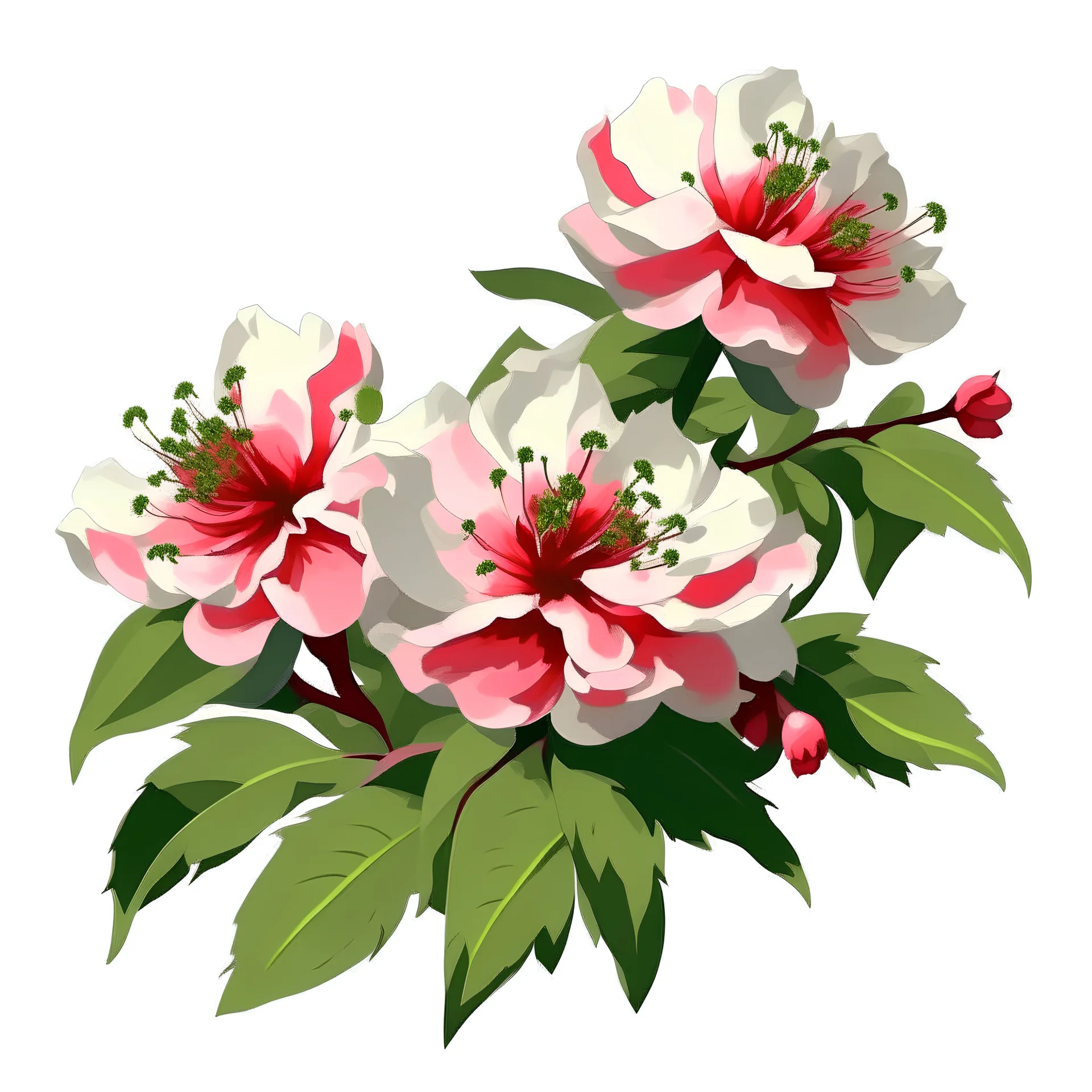 rhododendron vector