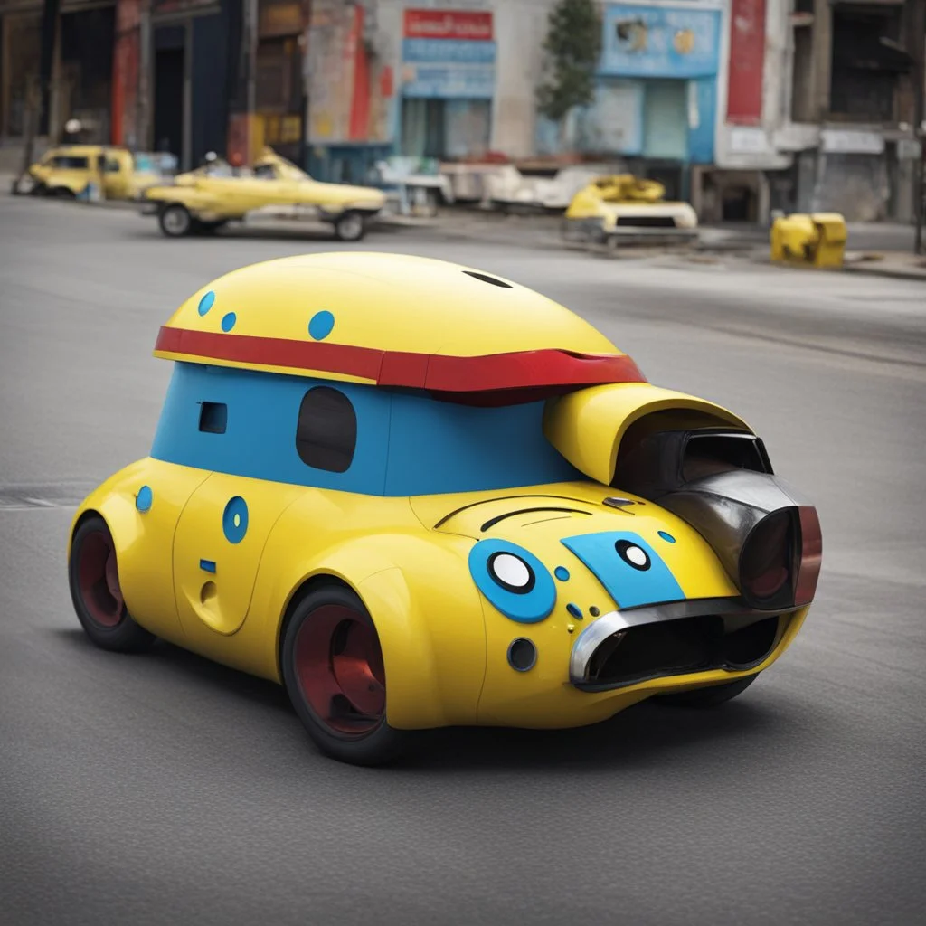 pac-man car