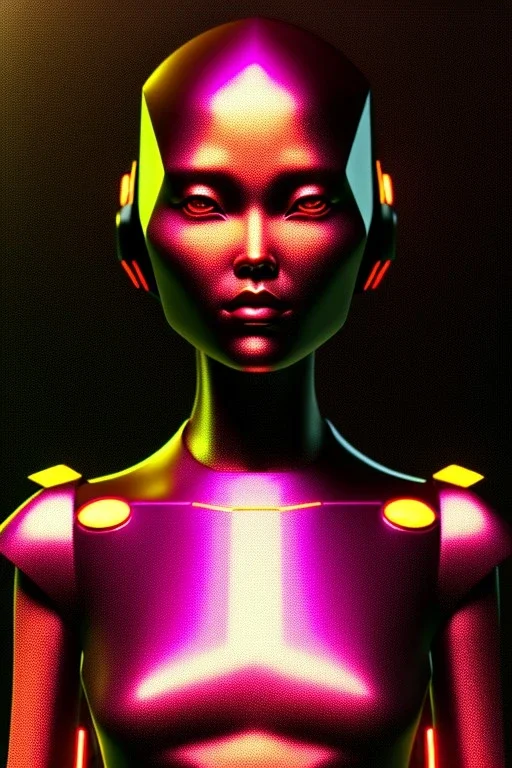 Medium Close Up Portrait, Front image. cyberpunk Asian woman, pink short hair. rabbit mask, latex suit. Red, black, gold, color. Punk style. Gradient background. Avatar image, highly detailed, concept art, smooth, unreal engine 5, god rays, ray tracing, RTX, lumen lighting, ultra detail, volumetric lighting, 3d, finely drawn, high definition, high resolution.