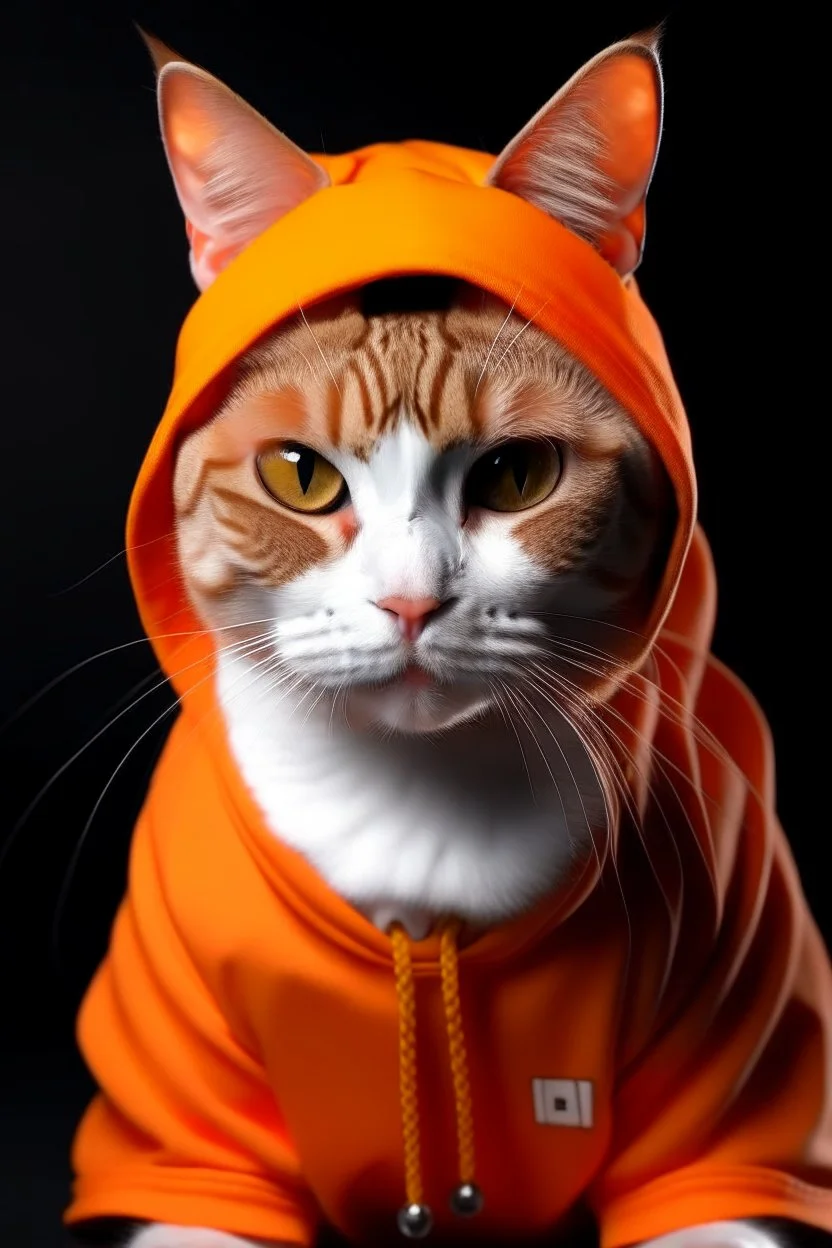 orange eminem cat rapping