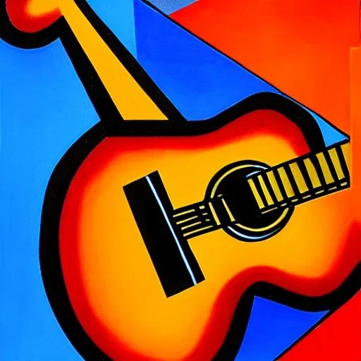 Cubism Guitar