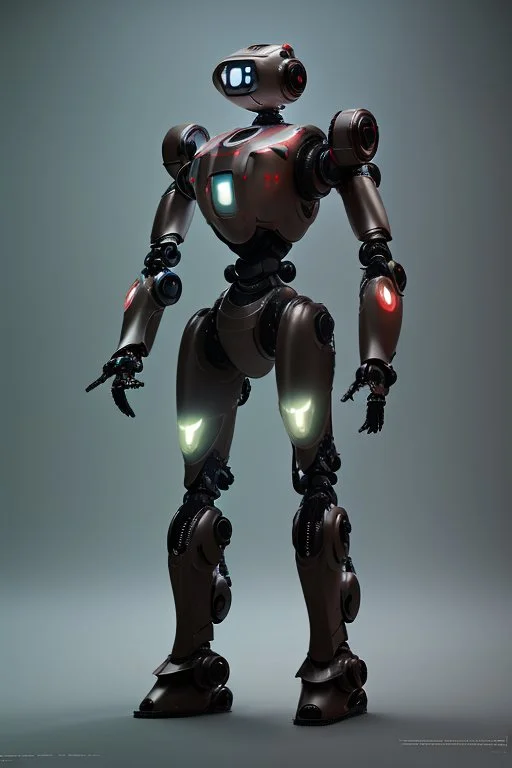 armor robot ai soldier mech dystopian