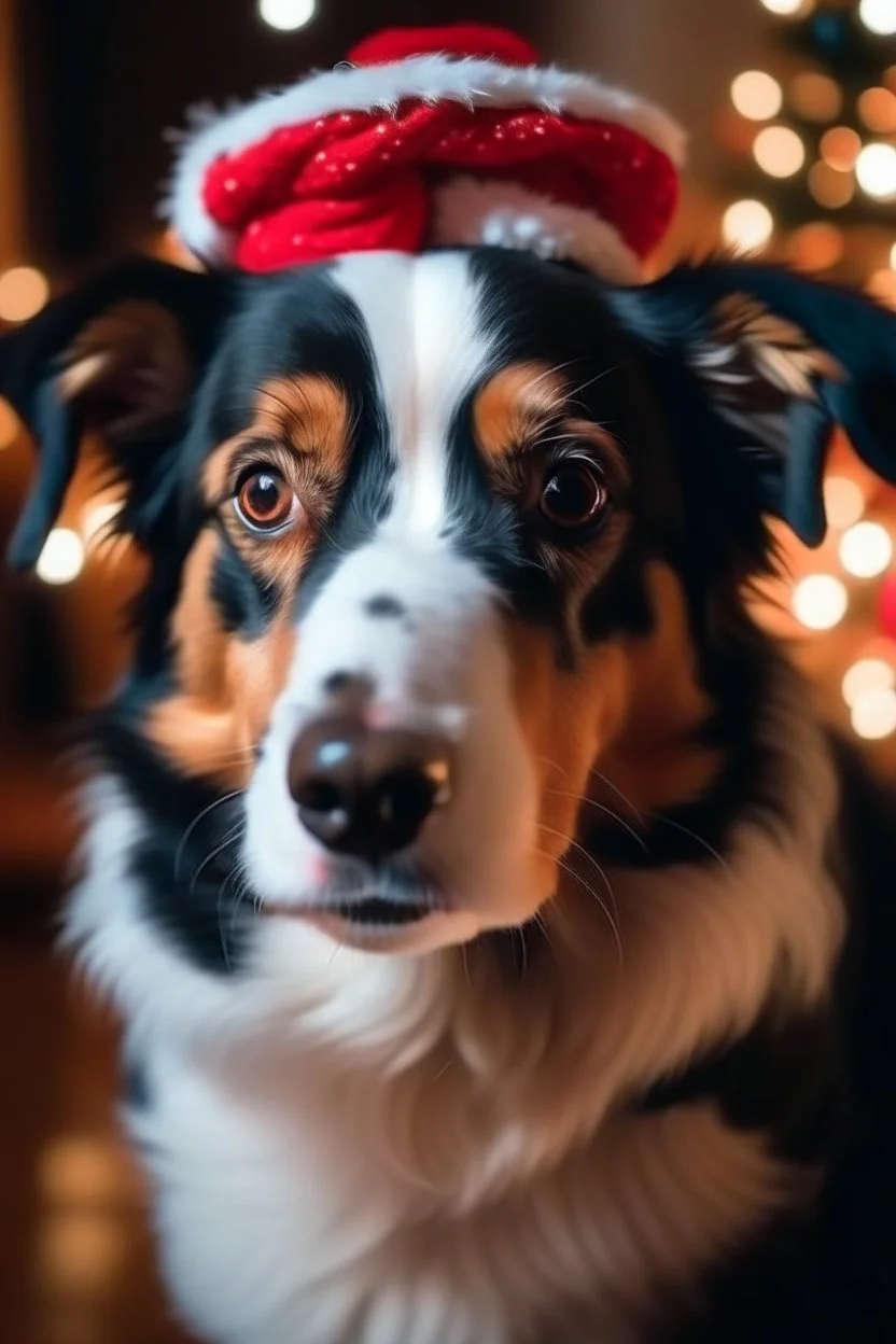 Christmas dog