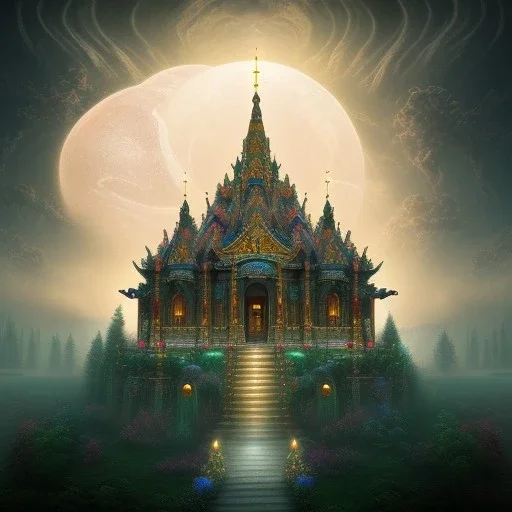 Temple of soul like a dream within a dream within a dream