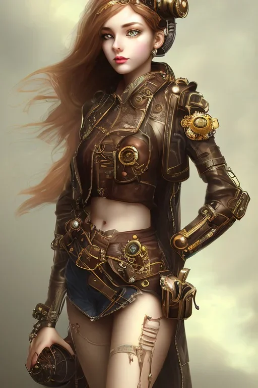 girl cute steampunk