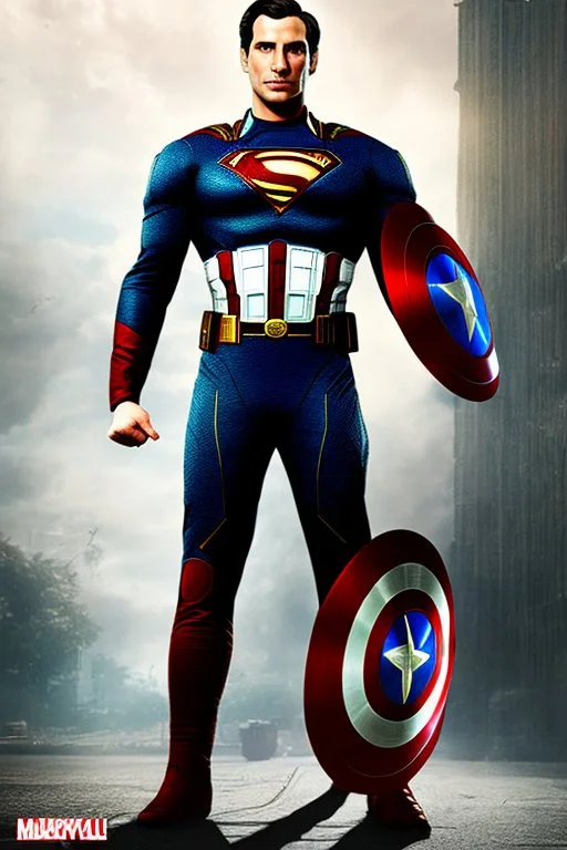 Superman Captain America