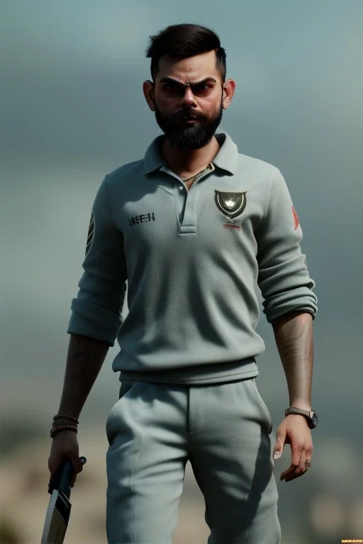 Virat Kohli, highly detailed, cinematic 16k